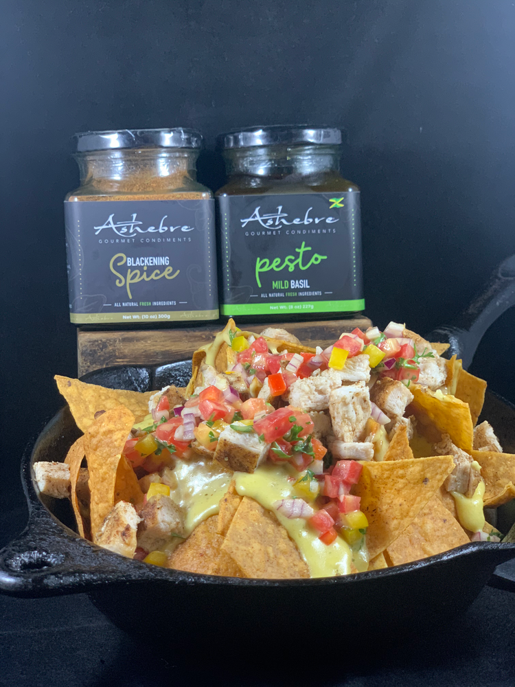 GOURMET CHICKEN NACHOS